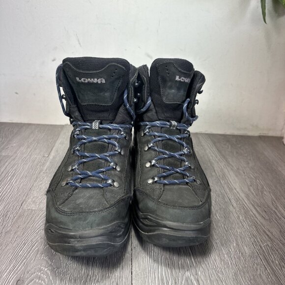Lowa Renegade GTX Mid Black Gore-Tex Mono Wrap Leather Boots Vibram Men 9 main image 11